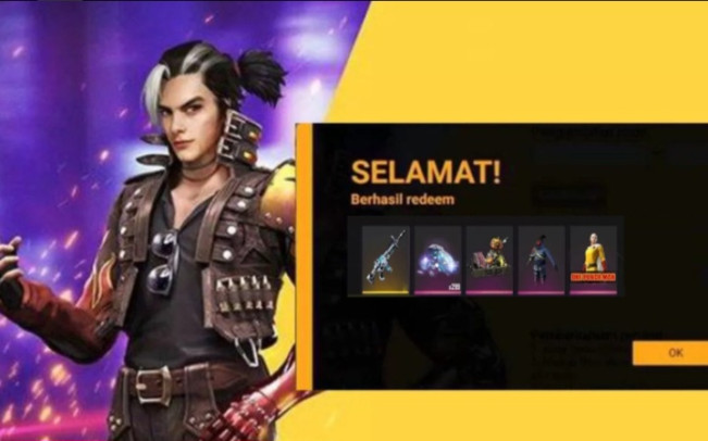 Ilustrasi klaim reward Free Fire (FF). [Int]